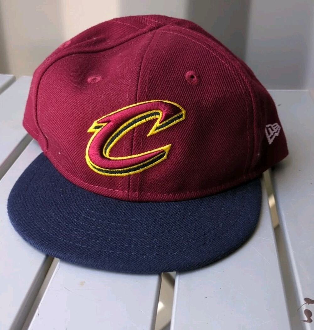 New Era Cleveland Cavaliers 9FIFTY Youth Snapback Hat Kids Adjustable 2Tone Cap